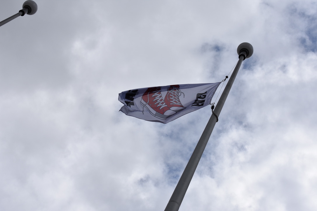 FASD Flag flying at City Hall